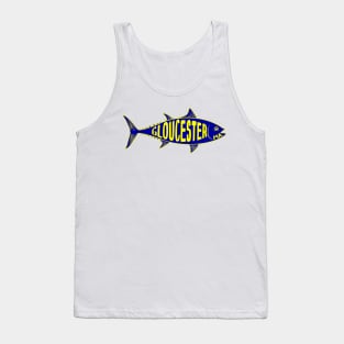 Gloucester Massachusetts Tuna Fishing Cape Ann MA Tank Top